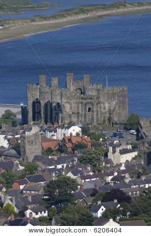 Pohled z vrcholu hory Conwy