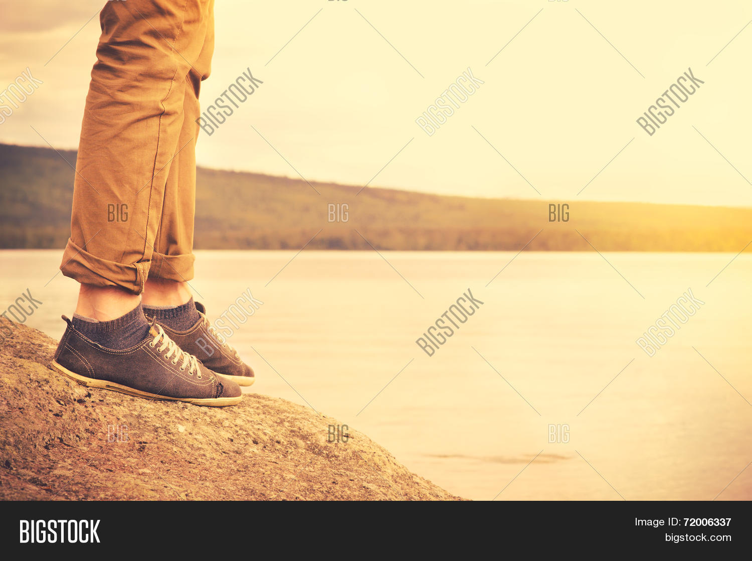 Feet Man Walking Image & Photo (Free Trial) | Bigstock