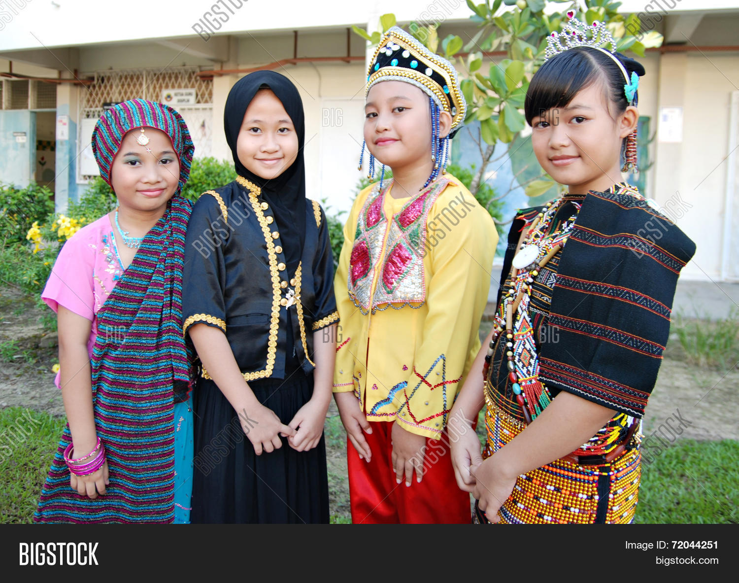 Multicultural Children  Malaysia  Image Photo Bigstock