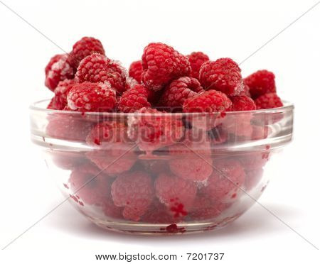 Jäädytetyt vadelmat