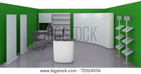 Empty Booth Space