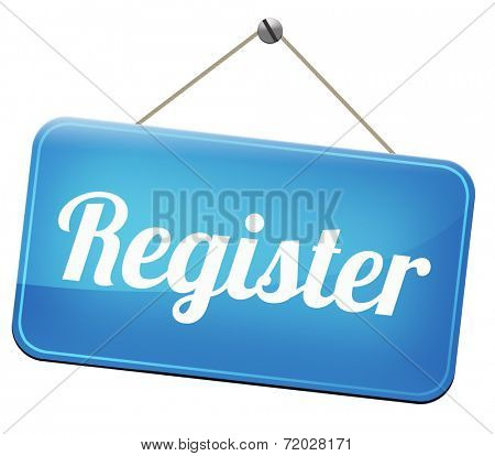 register now onine member registration sign  