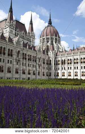 Parliament building in Budapest, Hungary