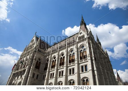 Parliament building in Budapest 