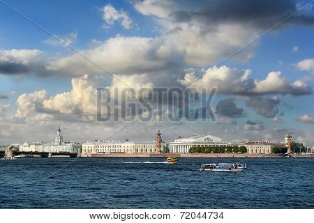 Spit Of Vasilievsky Island, Saint Petersburg, Russia
