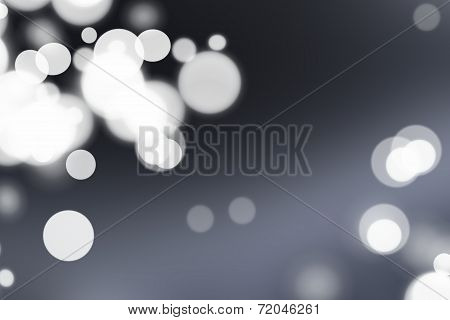 Black And White Abstract Blurred Background, Bokeh