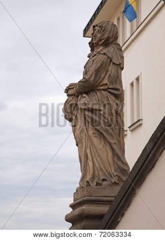 Statue In Prague