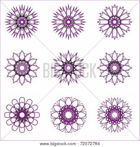 Round Ornament Set