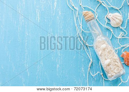 Glass Bottle With Sand