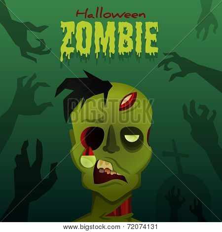 Halloween zombie