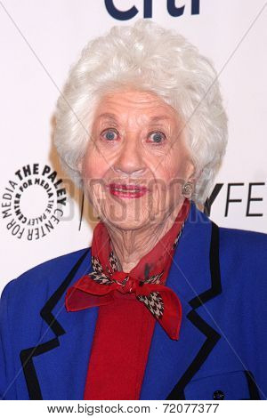 LOS ANGELES - SEP 15:  Charlotte Rae at the PaleyFest 2014 Fall - 