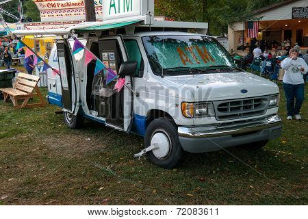 Mobile Atm In Lancaster County, Pa Community Fair.