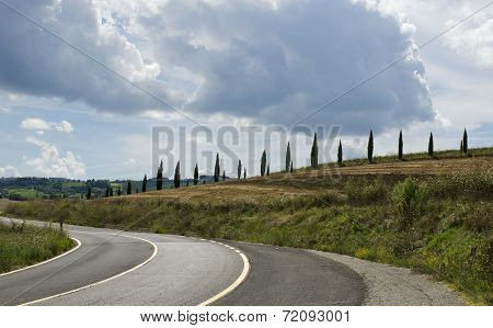 scenic landscapes of a beautiful Tuscany