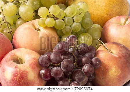 Still life with fresh fruits