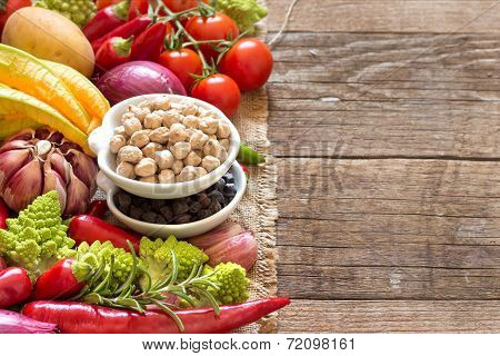 Chickpea With Vegetables