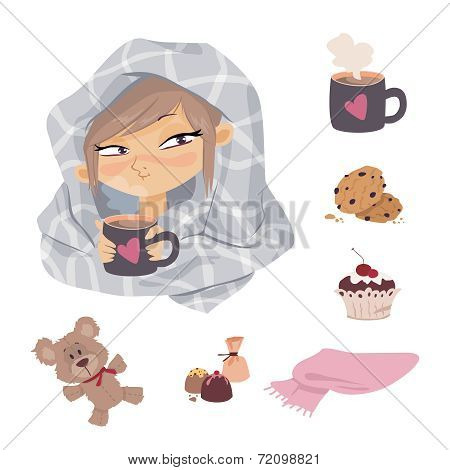 Kid Illness icons