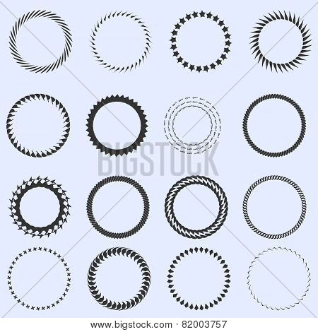 Circle Frames Set