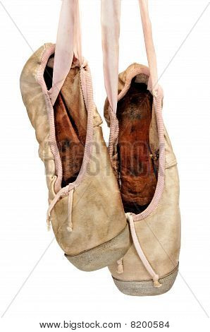 Vecchie scarpe da punta