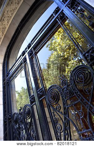 Wrought Iron Door