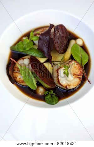 Saint-jacques Dish
