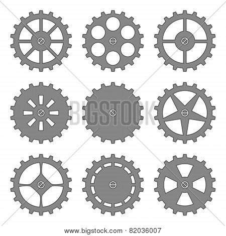Gears And Cogs Set