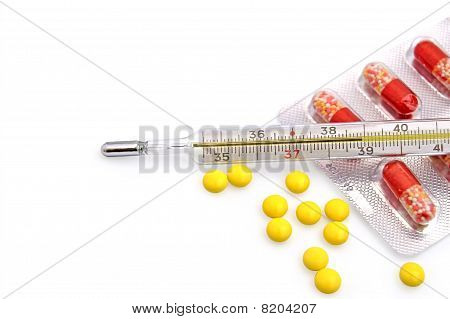 Drug And Thermometer