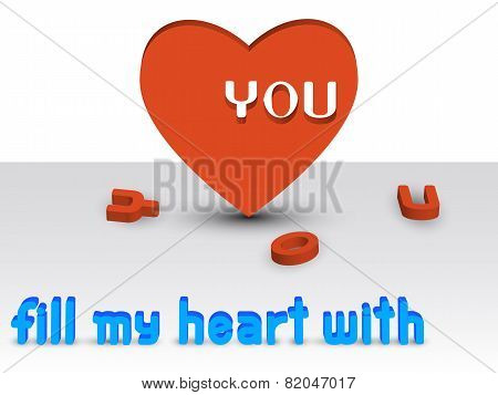 Fill My Heart With You