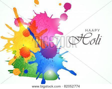 Colorfull Holi Splash