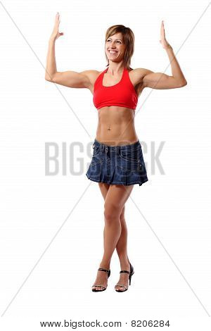 Funny Biceps Pose