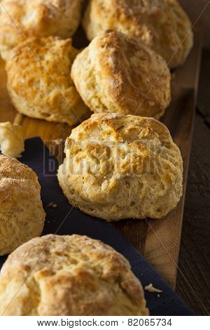 Homemade Flakey Buttermilk Biscuits
