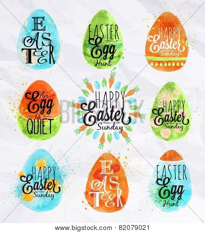 Happy easter egg