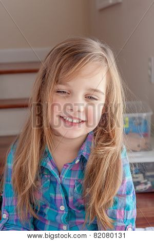lauging little girl