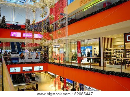 Vilnius Ozas Schopping House Centre Internal View