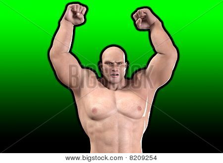 โกรธ Strongman