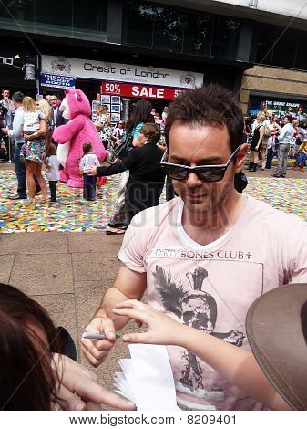 Danny Dyer na Toy Story 3 premiéře v centrálním Londýně 18 července 2010