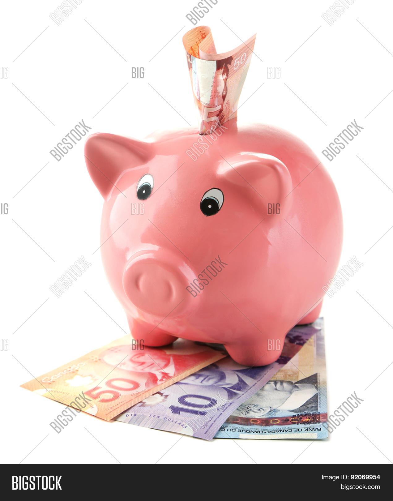Piggy Bank Canadian Image & Photo (Free Trial) Bigstock
