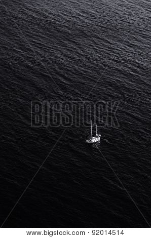 Dark Black sea