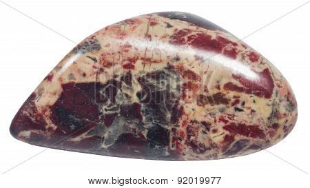 Red Jasper With White And Black Spots