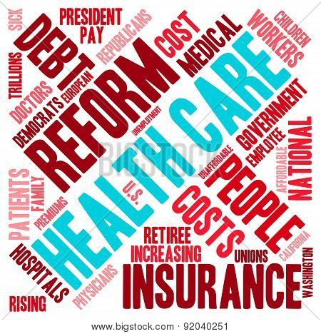 Health Care Reform Word Cloud