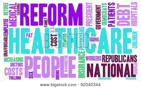 Health Care Reform Word Cloud