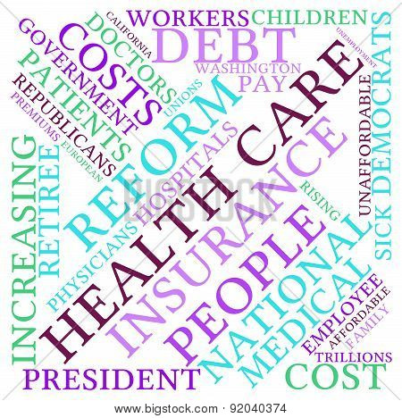Health Care Reform Word Cloud