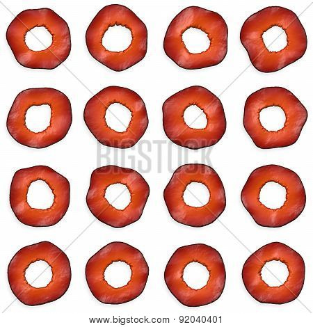 Sliced Fruits Generated Texture