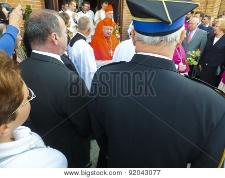 Piekary Sl, Poland - May 31: Cardinal Gerhard Muller, Prefect Of The Congregation For The Doctrine O