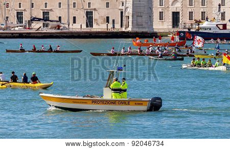 Italy. Venice. Vogalonga Regatta.