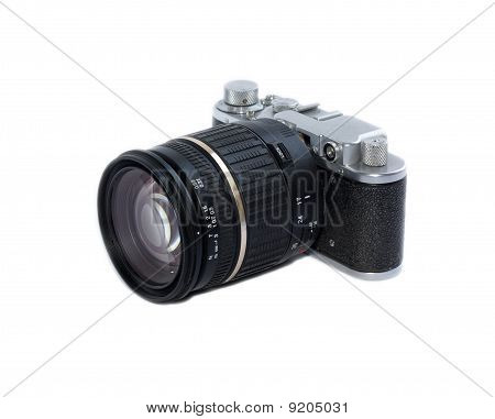 Zeer oude filmcamera