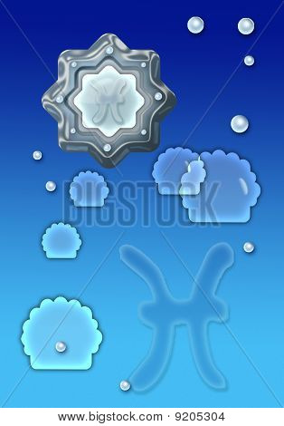 Segno dello zodiaco del carattere dei pesci