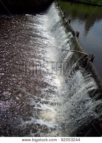 Small Waterfall In Minneapolis