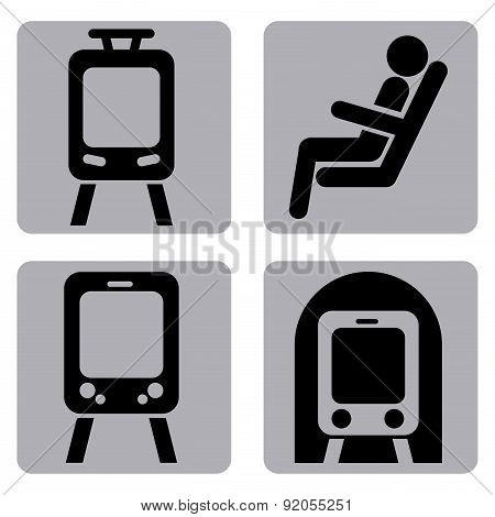 train design over white background vector illustration