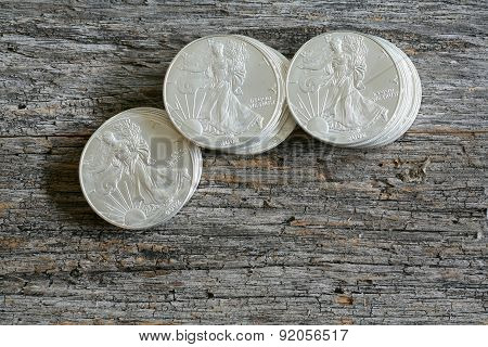 Walking Libery Silver Coins