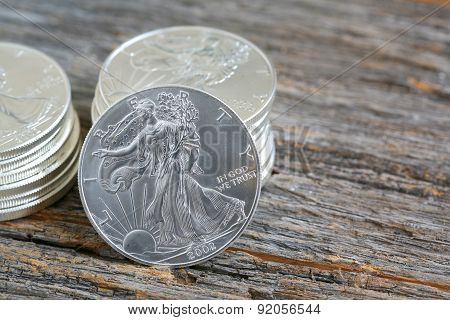 Walking Libery Silver Coins